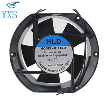 

JF145-2 AC 220V 0.22A 38W 50/60HZ 17251 17CM 172*150*51mm 2 Wires Axial Computer Cooling Fan