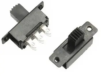 

10pcs 6pin DPDT Slide Switch Miniature 125VAC Mini PCB Latching Train Signal 12V 24V 6V Slide Switch