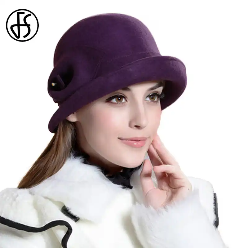 bowler hat purple