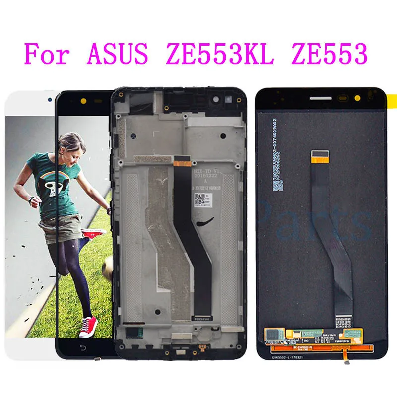 5 5 New LCD For ASUS ZenFone 3 Zoom ZE553KL LCD Display Touch Screen Digitizer Assembly 3