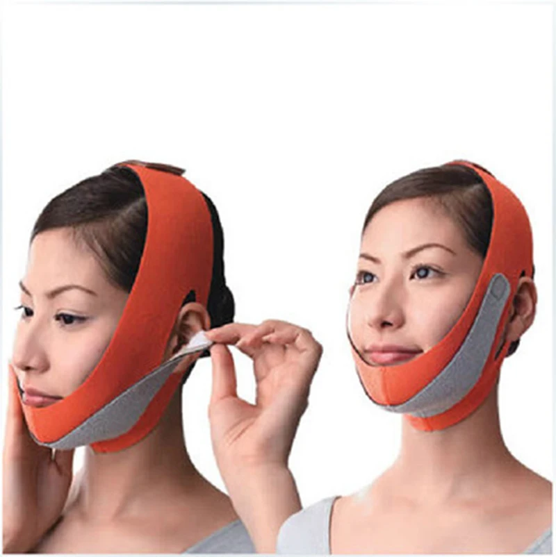 

Thin Face Mask Face Belt Anti Wrinkle V Line Half Face Cheek Lift Slimming Strap Chin Slim Mask Belt Facial Massage