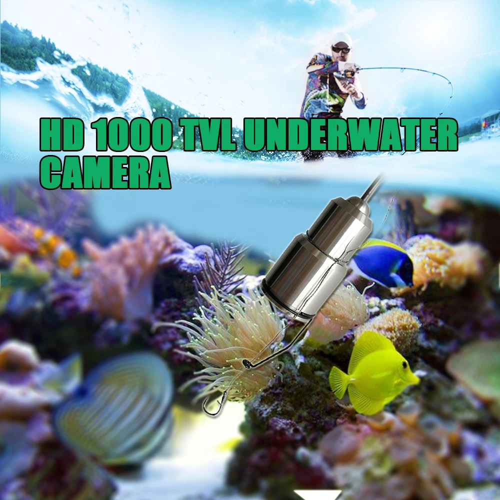 Камера для подводной рыбалки WF13WSL беспроводная камера Wi Fi HD 1000TVL с видеозаписью IOS