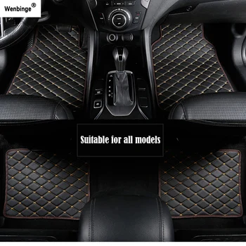 

Wenbinge car floor mat For volvo xc90 s60 v40 s40 xc60 c30 s80 v50 xc70 waterproof car accessories styling Universal car carpet