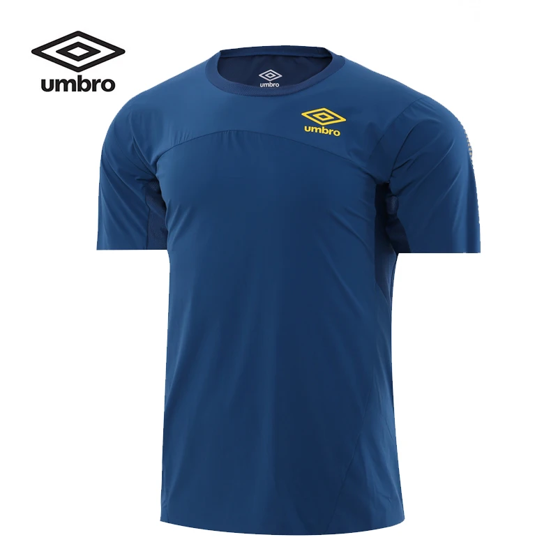 Umbro для мужчин рубашка с короткими рукавами для отдыха быстросохнущая удобные дышащие Training Спортивная UI173AP2509