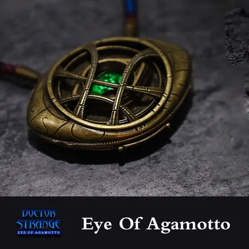 

Eye Of Agamotto Pendant LED Glowing Necklace Infinity War Doctor Strange Necklace Movie Costume Cosplay Jewelry Gift