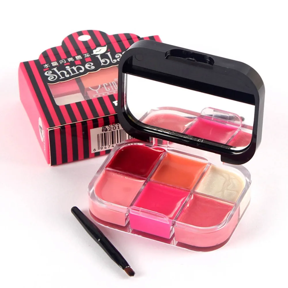 Crystal Shiny Lip Gloss Crystal Lip Gloss Palette frozen transparent