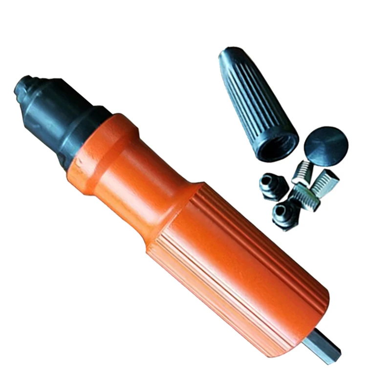 Electric Insert Rivet Nut Gun Pop Riveting Drill Tool CordlessAdaptor