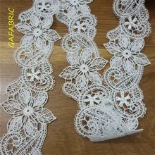 5cm wide Embroidered Polyester Lace Fabric Lace Trim Ribbons Patchwork Material White Lace Ribbon DIY Garment Sewing Accessories Arts 5cm wide Embroidered Polyester Lace Fabric Lace Trim Ribbons Patchwork Material White Lace Ribbon DIY Garment Sewing Accessories Arts