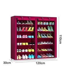 Мебель для обуви Съемный шкаф для обуви стойки для хранения большой емкости домашняя мебель простая 12 слоев