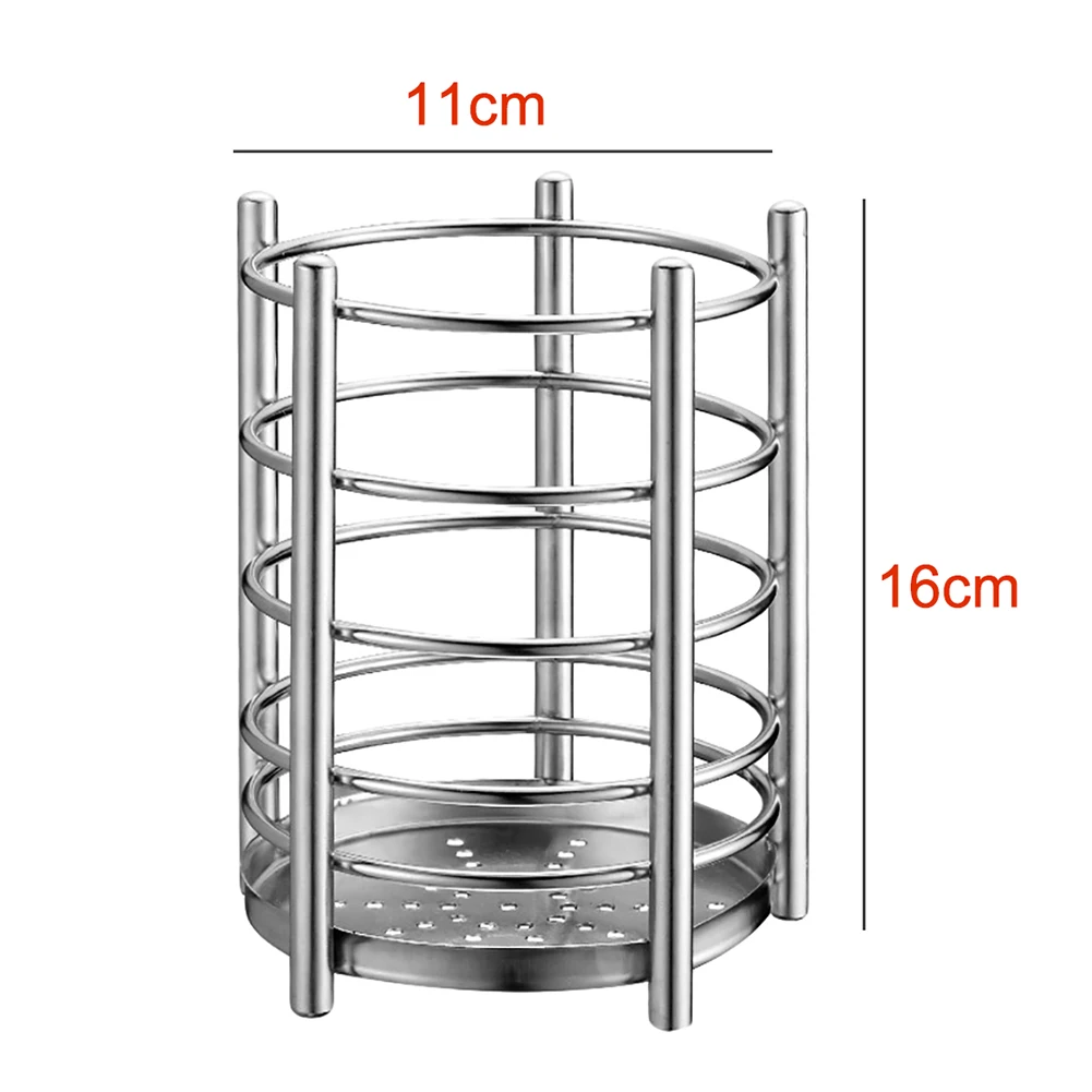 Посуда Органайзер Кухня Слив сушилка Ложка Вилка ведро-органайзер палочки для еды вилка держатель для хранения Подставка Полка