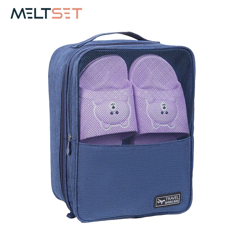 Antibacterial Fabric Shoes Storage Bag Portable Travel Organizer Extra