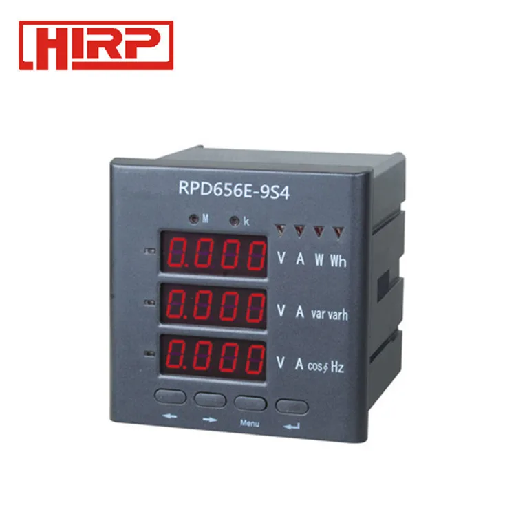 

RPD656E-9S4 Digital multifunctional meter for freuqnecy,ampere,voltage for AC/DC 80-270V