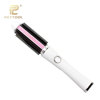 

Wireless Hair Straightener Brush Portable Mini Electrical Hair Brush Straightening Battery Hair Brush For Traveling