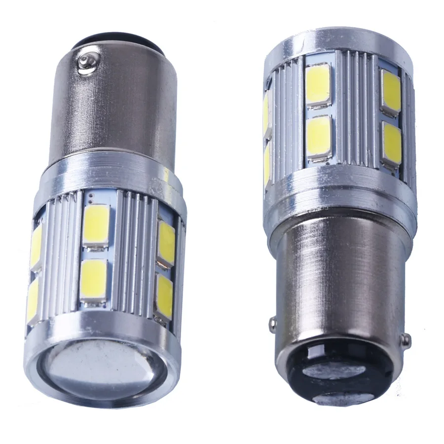 Светодиодный стоп-сигнал 2 шт. S25 1157 BAY15D 12 5630 SMD P21/5 Вт 2057 7528 | Автомобили и мотоциклы