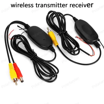 

Hot!! Universal 2.4G Wireless RCA Video Transmitter Receiver Kit for Car DVD Monitor Rear View Camera Reverse Backup for sale