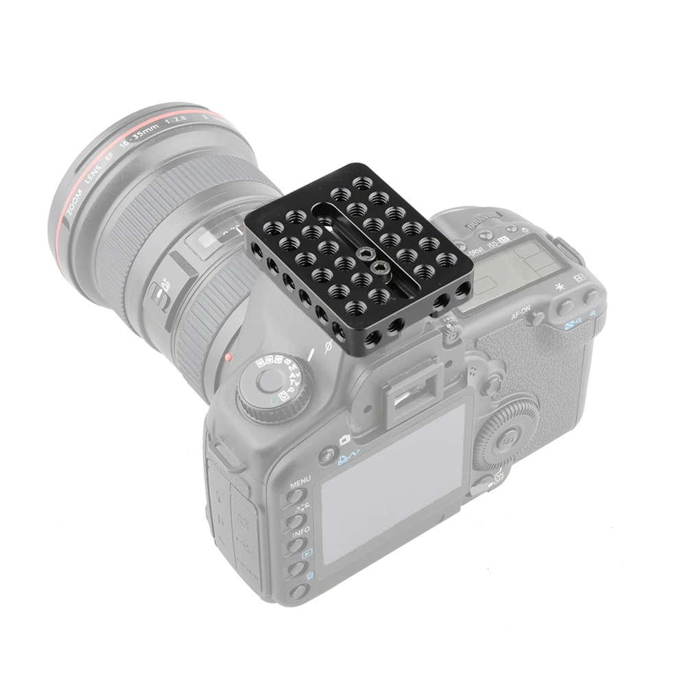 CAMVATE сверху сыр плита основание для камеры Blackmagic URSA Камера canon 7DMarkII nikon D7100 panasonnic Fotograifa комплект C1238
