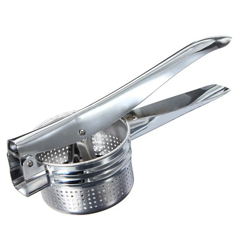 1pc Stainless Steel Potato Ricer Masher Fruit Vegetable Press Baby Food Maker Tool