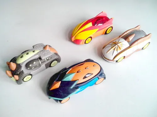(8 см) с рисованным аниме Gormiti войны колесница модель игрушки 1:43 ПВХ Металлический