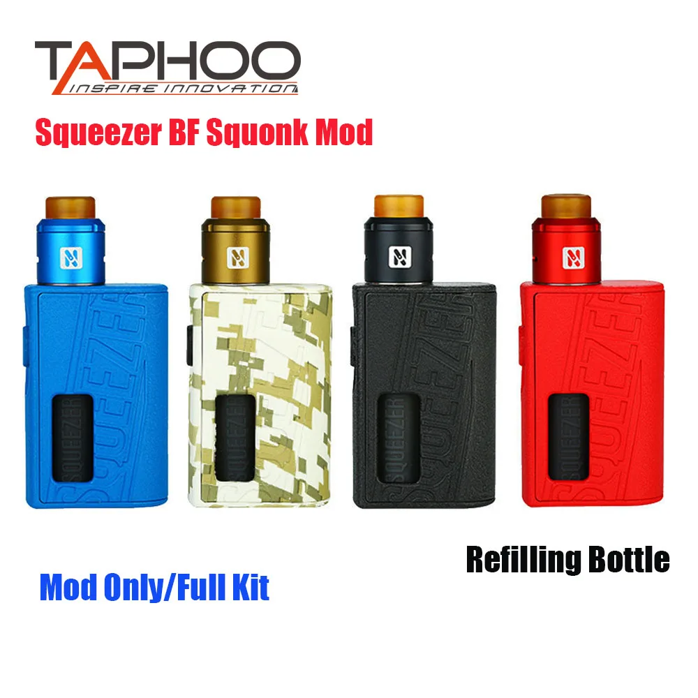 Original Squeezer BF Mechanical Box MOD N RDA Tank Refilling Bottle Electronic Cigarette Squonk Vape Mod 510 thread 20700        (6)