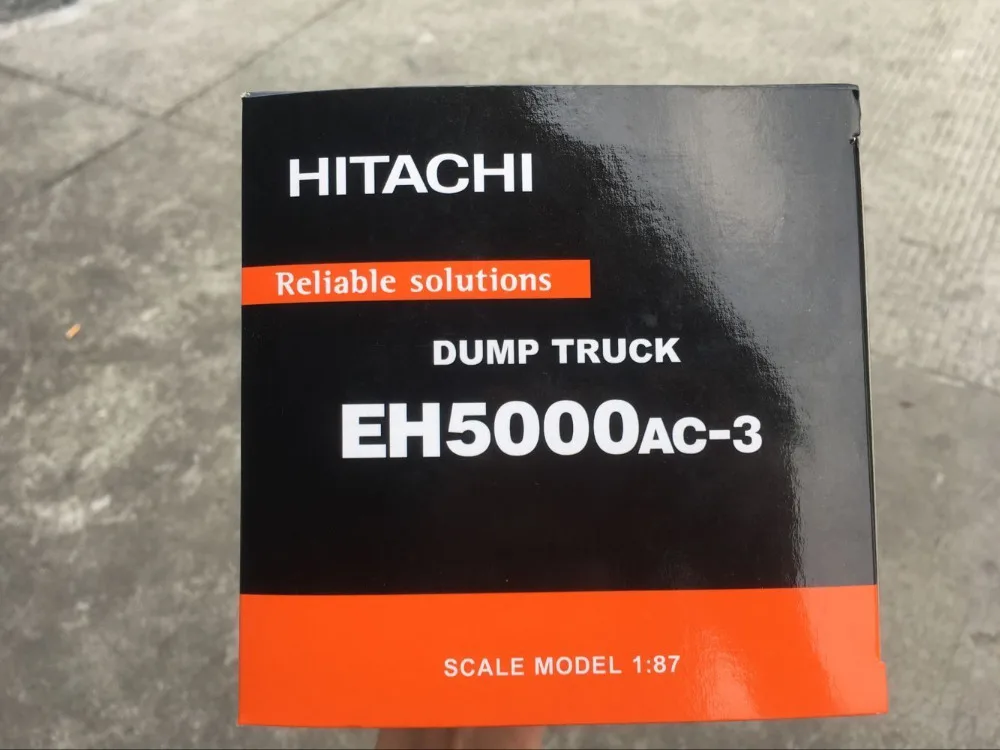 Редкий! Грузовик Hitachi 1:87 модель из литого под давлением материала в масштабе 1:87|bike