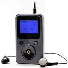DAB/DAB + radio PPM001 mini portátil FM radio linterna LED, soporte de tarjeta TF para MP3 play, puerto USB, batería recargable
