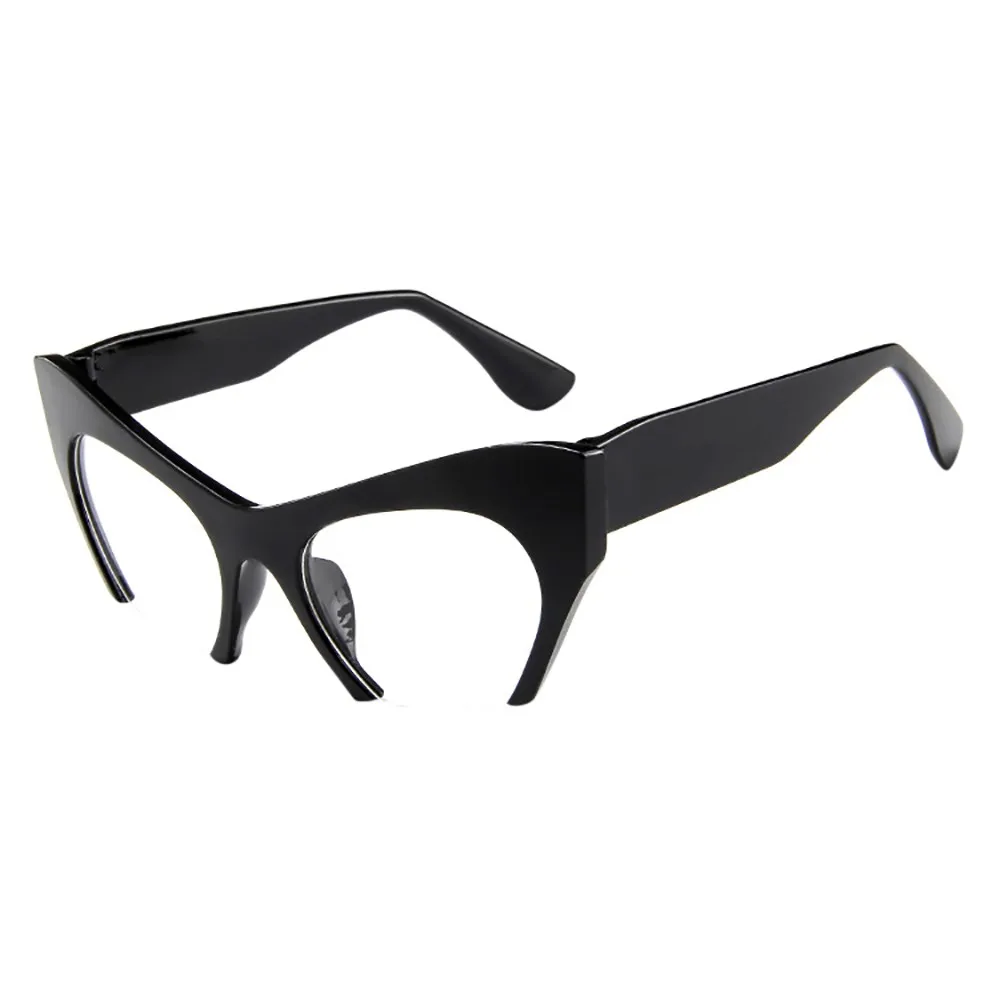 Sunglassate, женские, унисекс, Ретро стиль, неправильная оправа, кошачий глаз, рэппер, очки, гранж, UV400, очки, солнцезащитные очки для женщин