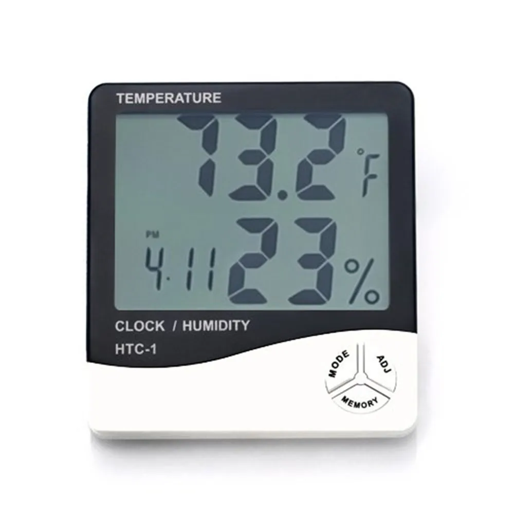 

Aimecor HTC-1 Digital LCD Electronic Alarm Clock Thermometer Hygrometer Weather Station Home & Kitchen Home & Living Z30323
