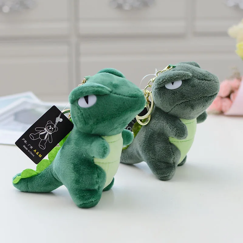 Cute Dinosaur Keychain Children Backpack Pendant Plush Toys Tyrannosaurus Dolls Small Pendant Send Children s Birthday 3