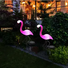 1/2/4pcs LED Solar Garden Flamingo light Solar powered Panel Waterproof Outdoor Home Lawn Yard Path Lawn Garden decoration lamp 1/2/4pcs LED Solar Garden Flamingo light Solar powered Panel Waterproof Outdoor Home Lawn Yard Path Lawn Garden decoration lamp