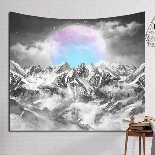 Настенный Гобелен Rising Moon Mountain|Декоративные гобелены| |