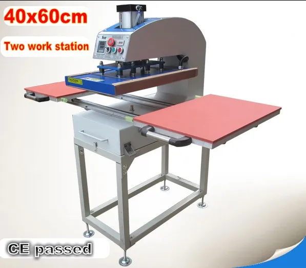 two station pneumatic large size heat press machine 1_conew1