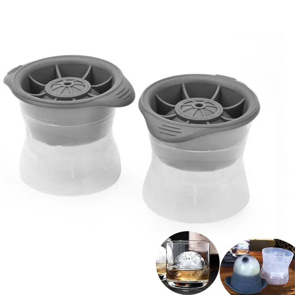 

2.5 INCH Ice Ball Cube Maker Sphere Mold Round Jelly Mould Set For Cocktail Whiskey