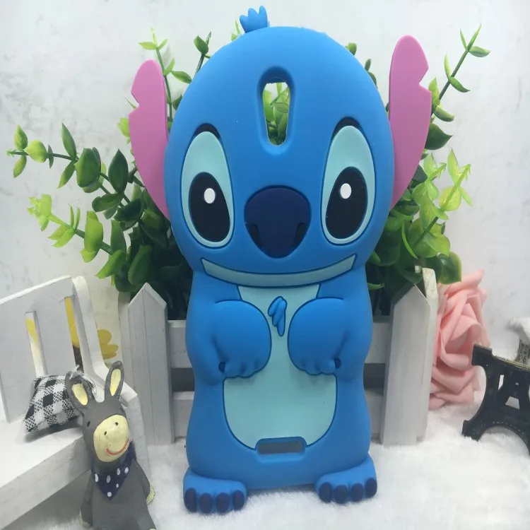 For OPPO R3007 3007 bag capa coque Funda Luxury 3D Cute Cartoon Soft Stitch Silicon Back Cover Phone Case |
