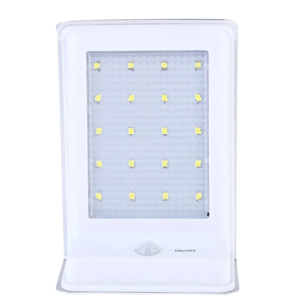 

20LED Solar Power Security Garden Lamp Outdoor Spotlight Street Emergency Path Light PIR Motion + Sound Sensor LED Light