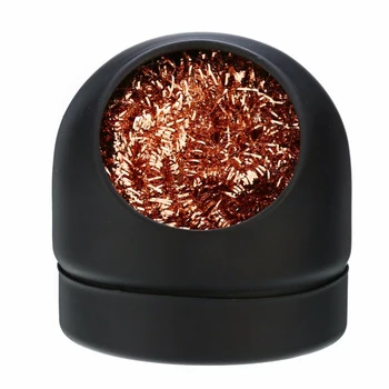 

New 1pc Solder Iron Tip Cleaner Ball Holder with Steel Wire Sponge Welding Soldering Accessories 2019