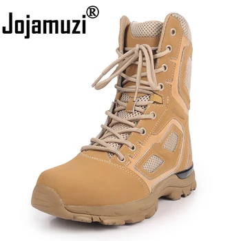 

Army Men's Military Outdoor Desert Combat Tactic Mid-calf Boots Tactical Hiking Boots Botas Hombre Zapats Military Uniform Boots