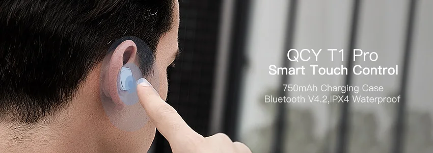 Qcy Q29 3d ステレオイヤホンワイヤレス Bluetooth V4 1 充電ボックス 収納ポーチ マイクと電話通話 Bluetooth イヤホン ヘッドホン Aliexpress