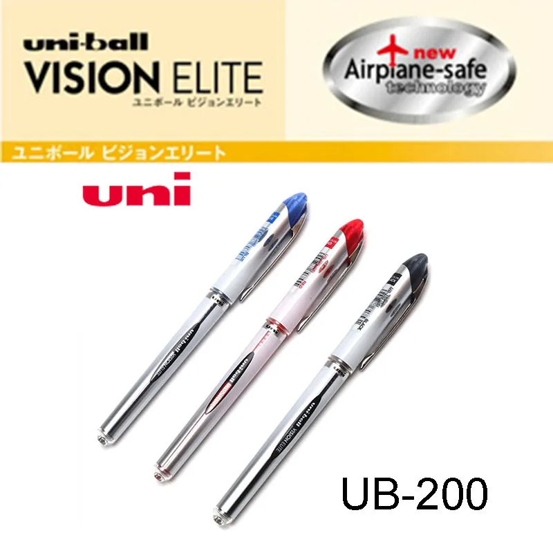 5 шт Японии Mitsubishi UNI UB-200 видения серии Космический шар подпись ручка прямо жидкости нейтральная ручка офисные и школьные принадлежности