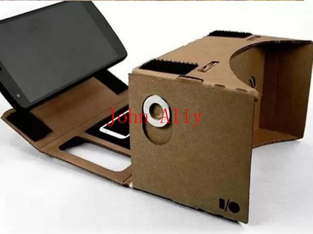 DIY Google Cardboard виртуальной реальности VR мобильный телефон 3D очки для просмотра 5," экран Google VR 3D