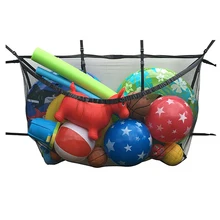 Новая регулируемая подвесная сетка для хранения в бассейне сумка для футбола надувные игрушки держатель