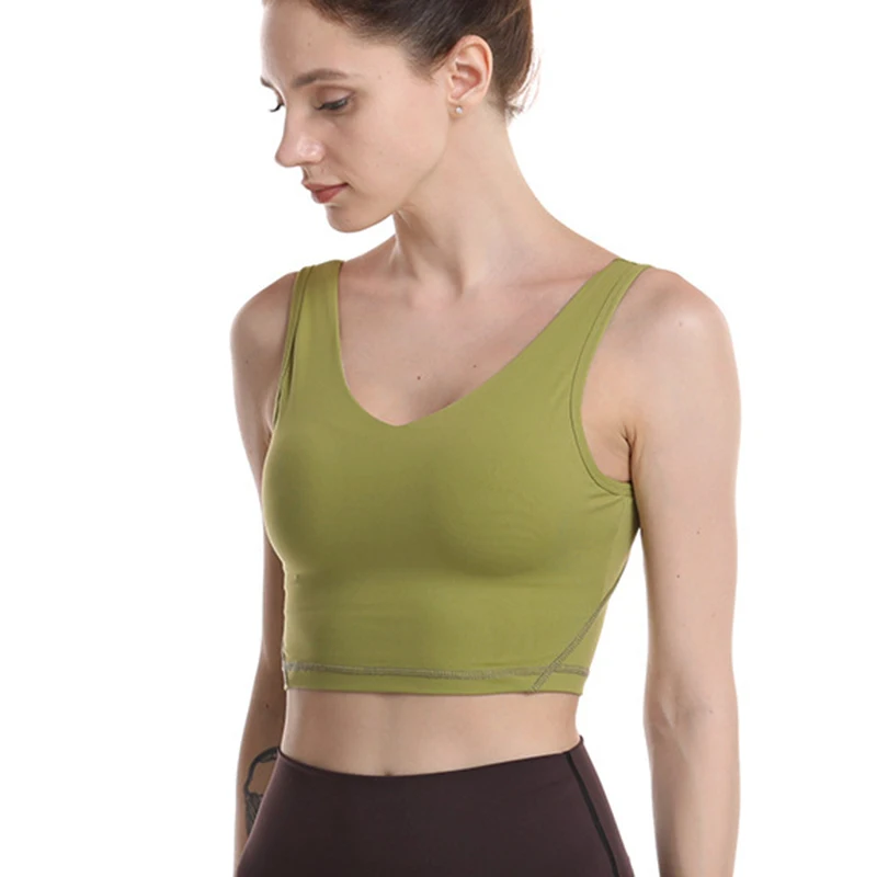 

Women Essential Full Support Slim Fit Slimming Compression Super Soft Dri Fit Breathable Crossfit Bra