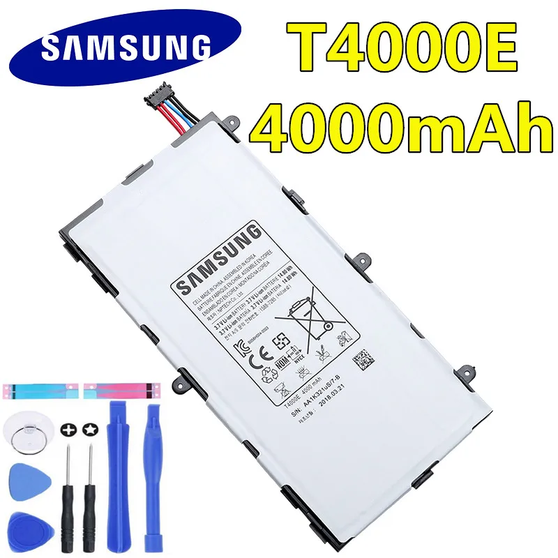 

SAMSUNG Tablet Battery T4000E For Samsung Galaxy Tab3 Replacement Battery 7.0 T210 T211 T2105 T217a 4000mAh