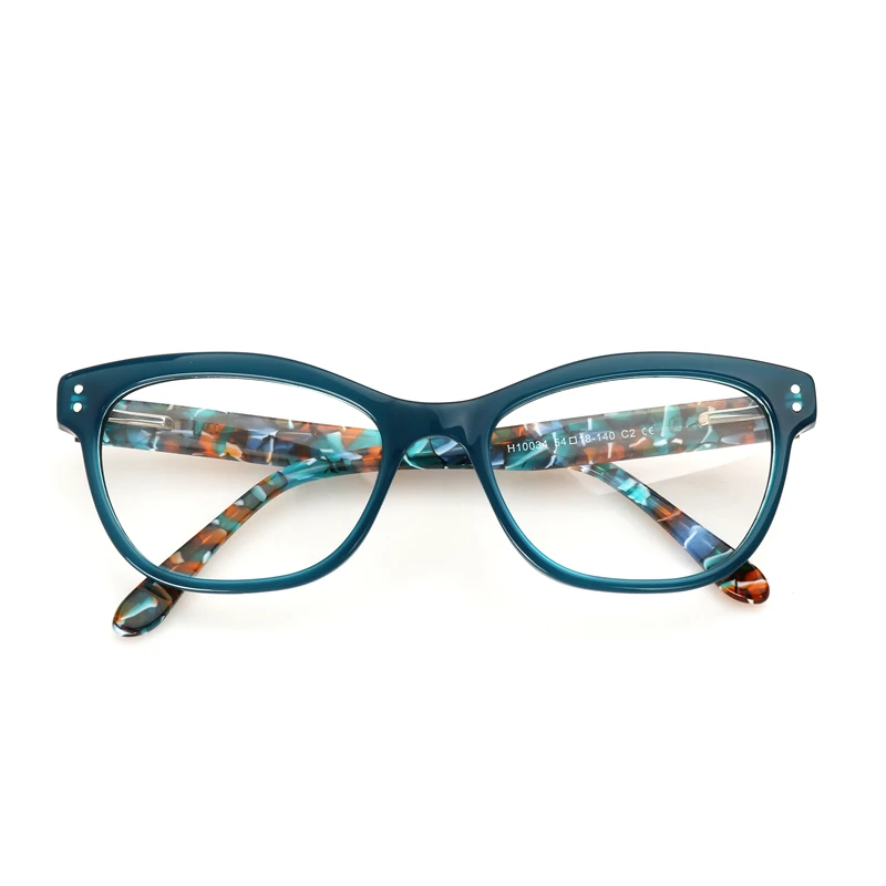 Rot frame Full Myopie Gläser Damen Spiegel Brille Flugzeug Rahmen blau Neue xZqpTz77