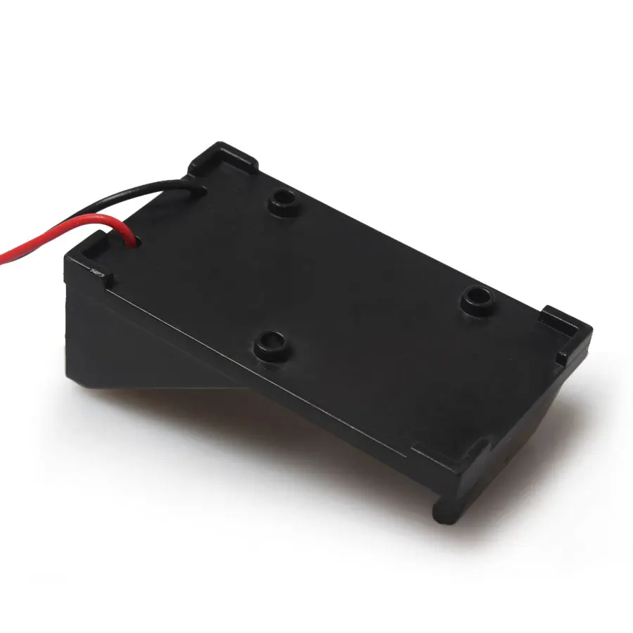 

Wholesale 100pcs/lot Plastic Case Black Battery Storage Holder With 2 Long Wire Lead For 9V Battery Holder Box
