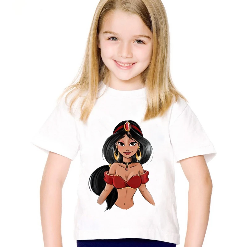 DERMSPE/Модная Летняя детская повседневная одежда с короткими рукавами для мальчиков и девочек; детская одежда с рисунком; топы для детей; футболка для малышей