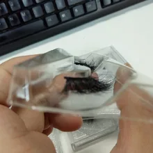 3D норковых ресниц полосы ресниц естественным продолжением долго крест толщиной норки ресницы ручной ресницы