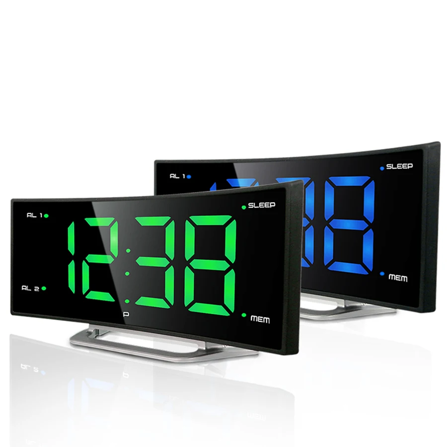 

Projection Alarm Clock Digital Date Snooze Function Snooze Display Time Night Table Desktop Reloj Despertador Clocks 3DNZV101