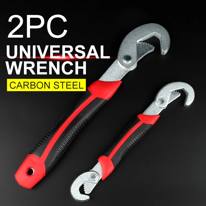 

2PC 9-32MM For Nuts and Bolts of All Shapes and Sizes Multi-Function Universal Wrench Set Snap and Grip Wrench Set