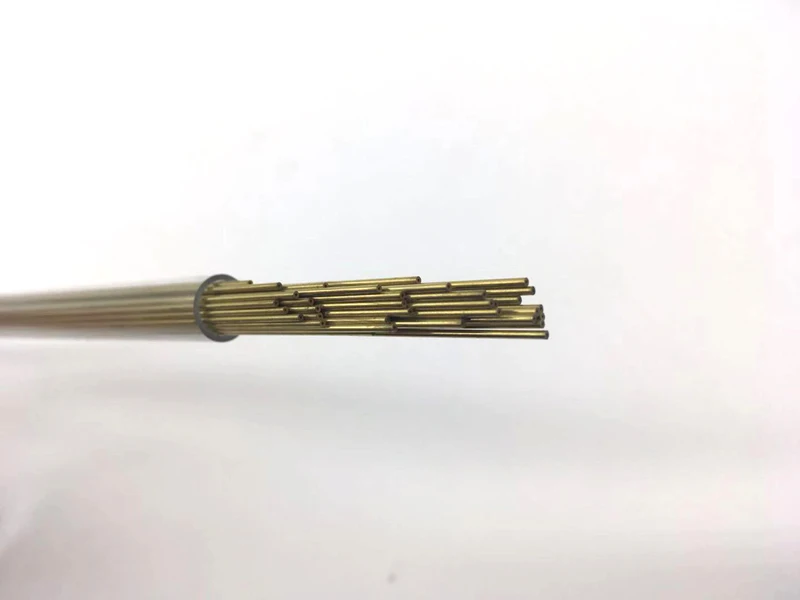 Brass Electrode Tube Single Hole 1.5*400mm for EDM Drilling Machine ART.230215