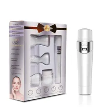 5 в 1 Многофункциональный USB Перезаряжаемый Бритва для бровей, формирующий нос, устройство для удаления волос, очиститель для лица